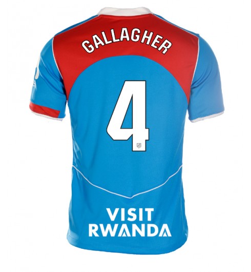 Ženske Nogometnih dresov Atletico Madrid Conor Gallagher #4 Tretji 2025-26 Kratki rokavi Ženske Nogometnih dresov Atletico Madrid Conor Gallagher #4 Tretji 2025-26 Kratki rokavi